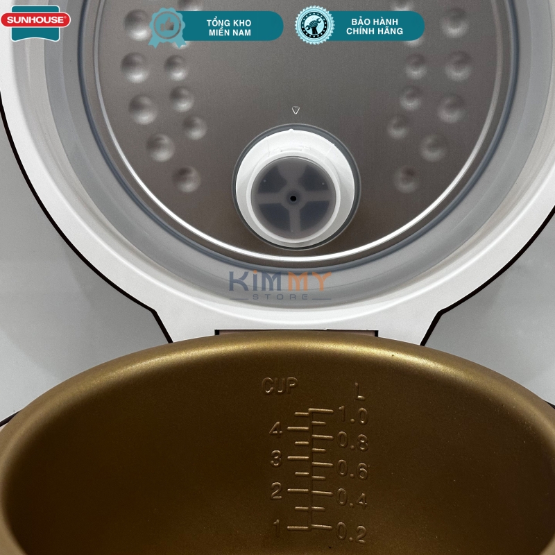 Nồi cơm điện 1L nắp liền Sunhouse SHD8208C